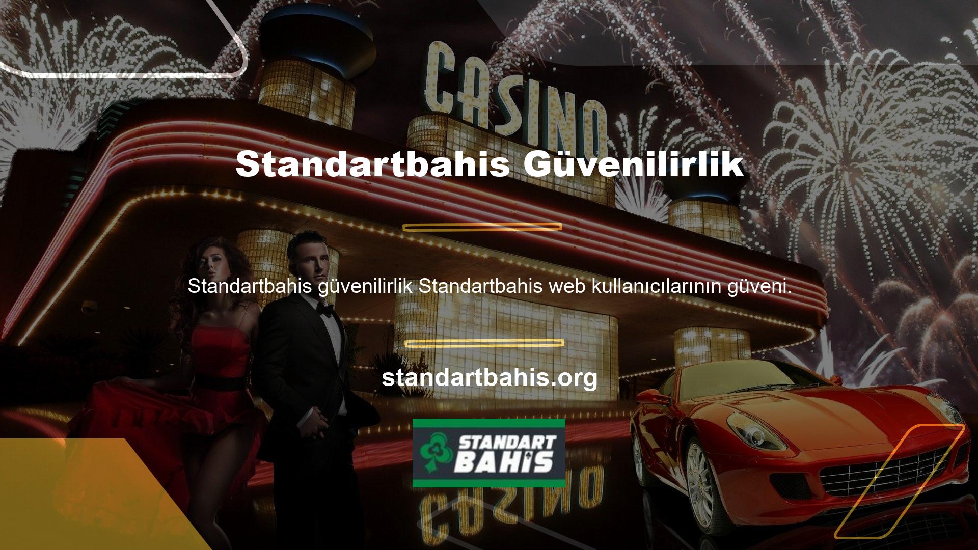 Standartbahis, nispeten kısa bir süre içinde kullanıcılarının güvenini ve saygısını hızla kazanmış bir çevrimiçi Casino ve canlı casino platformudur