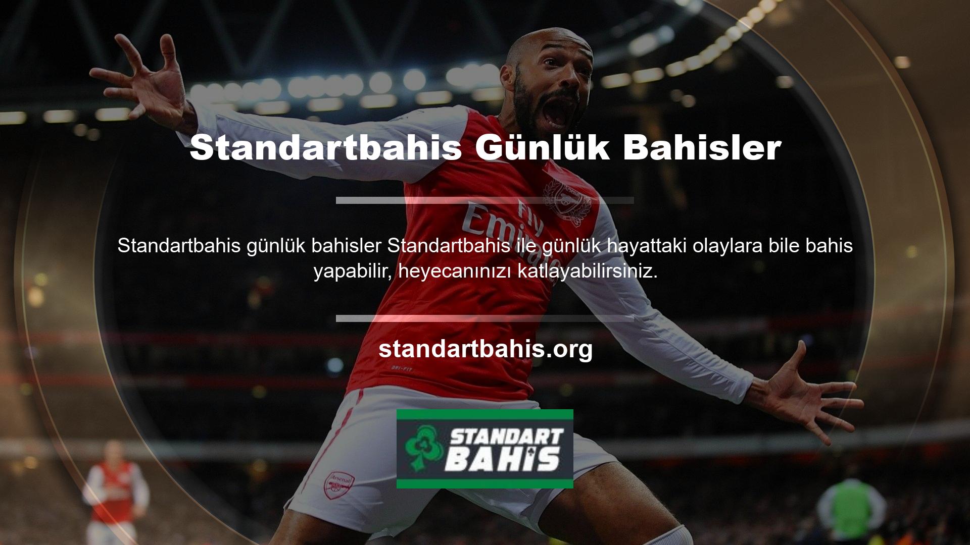 Canlı bahis ve Standartbahis TV uygulamamız sayesinde maçları canlı izlerken bahis yapmanın keyfini çıkarın