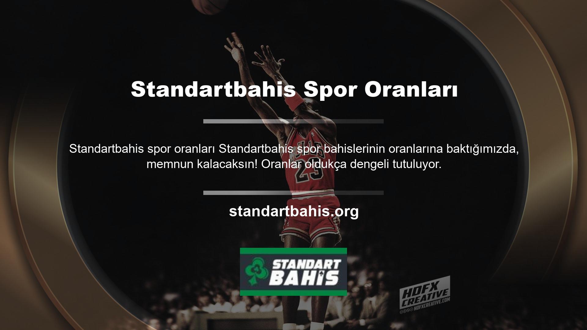 Bahis kategorileri de oldukça ayrıntılı ve bu da oranların artmasına doğrudan etki ediyor
